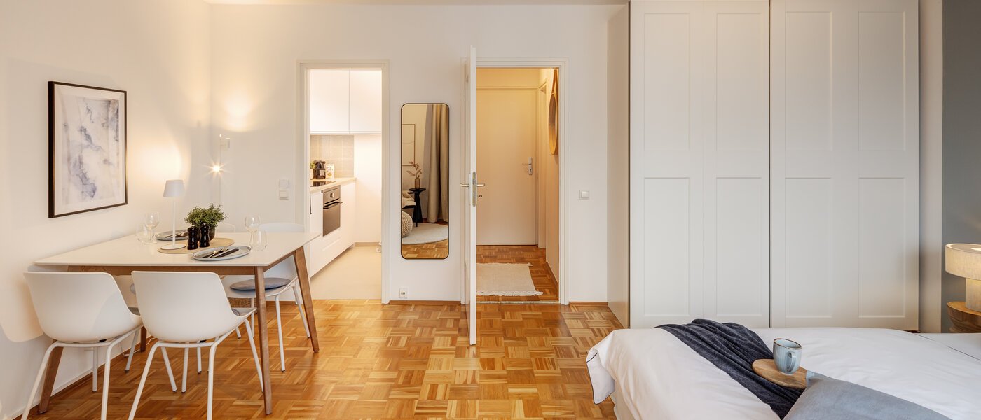 roof terrace apartment München Pasing 05 living area 13685