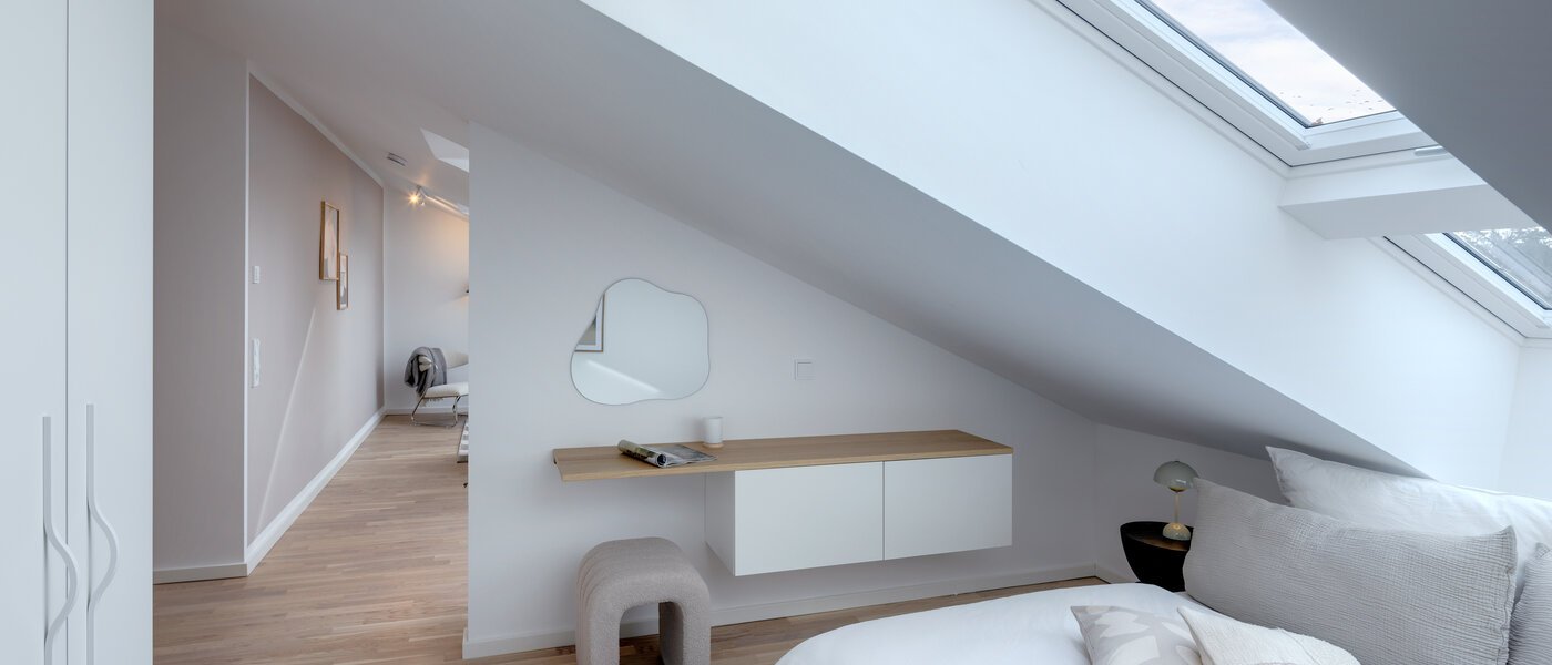 attic apartment Haar 02 sleeping area 13695