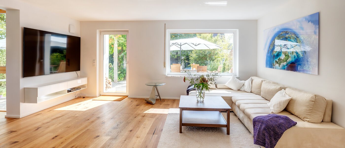 corner townhouse Eichenau 01 living area 13696