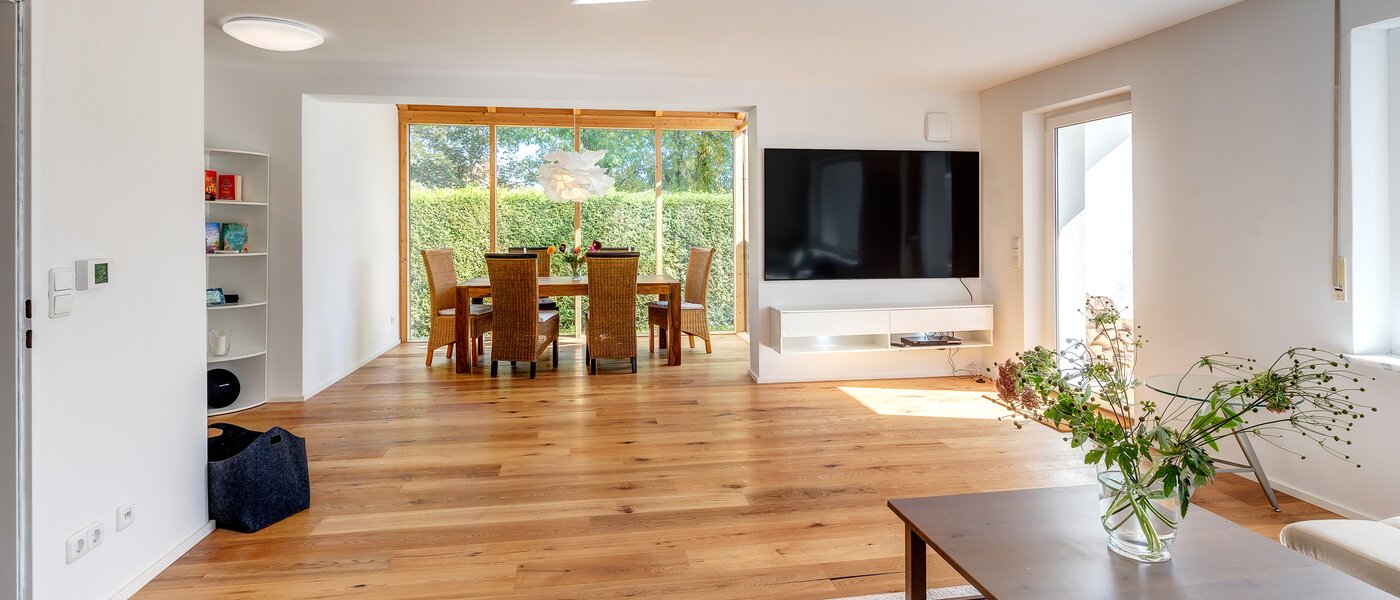 corner townhouse Eichenau 04 living area 13696