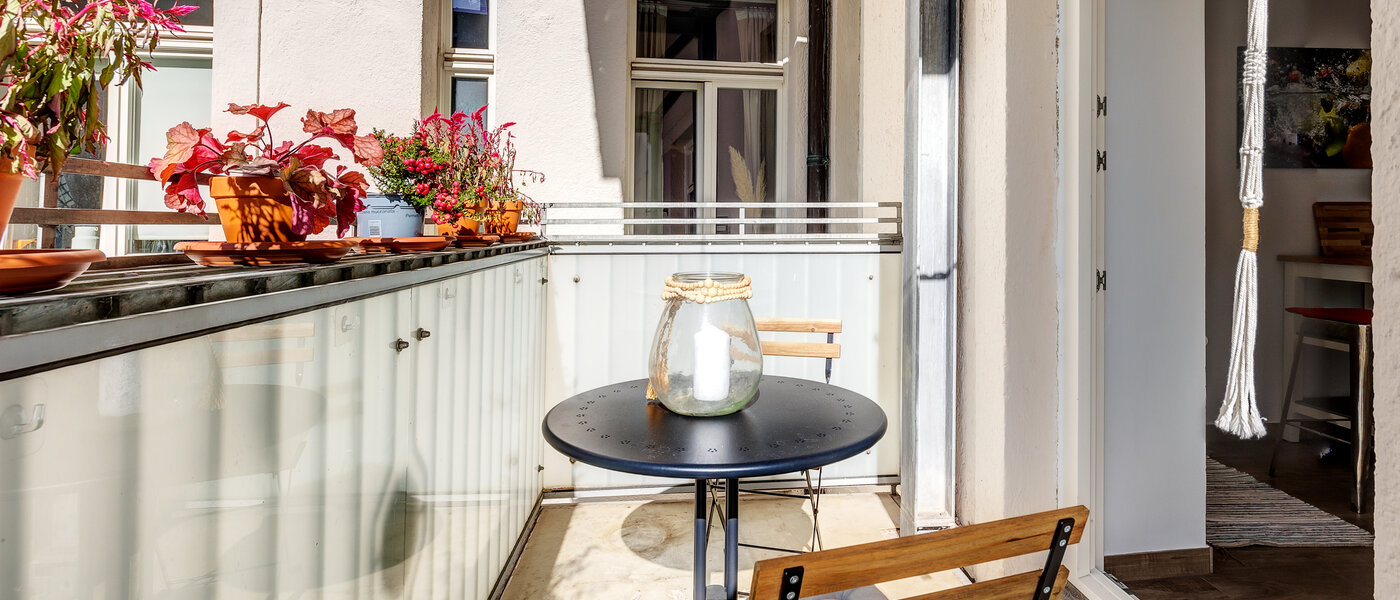 apartment München Isarvorstadt 03 balcony 13699