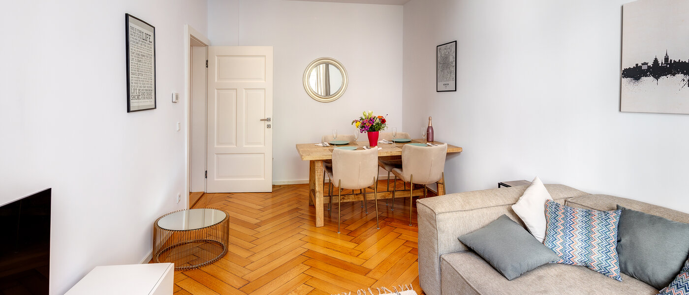 apartment München Isarvorstadt 03 living area 13699