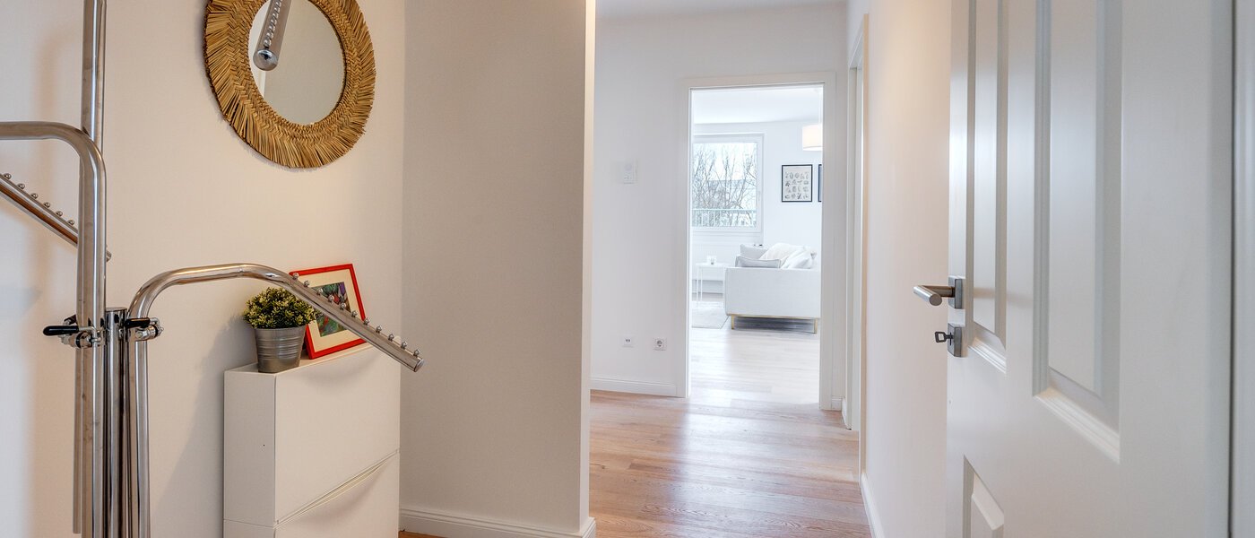 roof terrace apartment München Schwabing-West 01 hall 13771