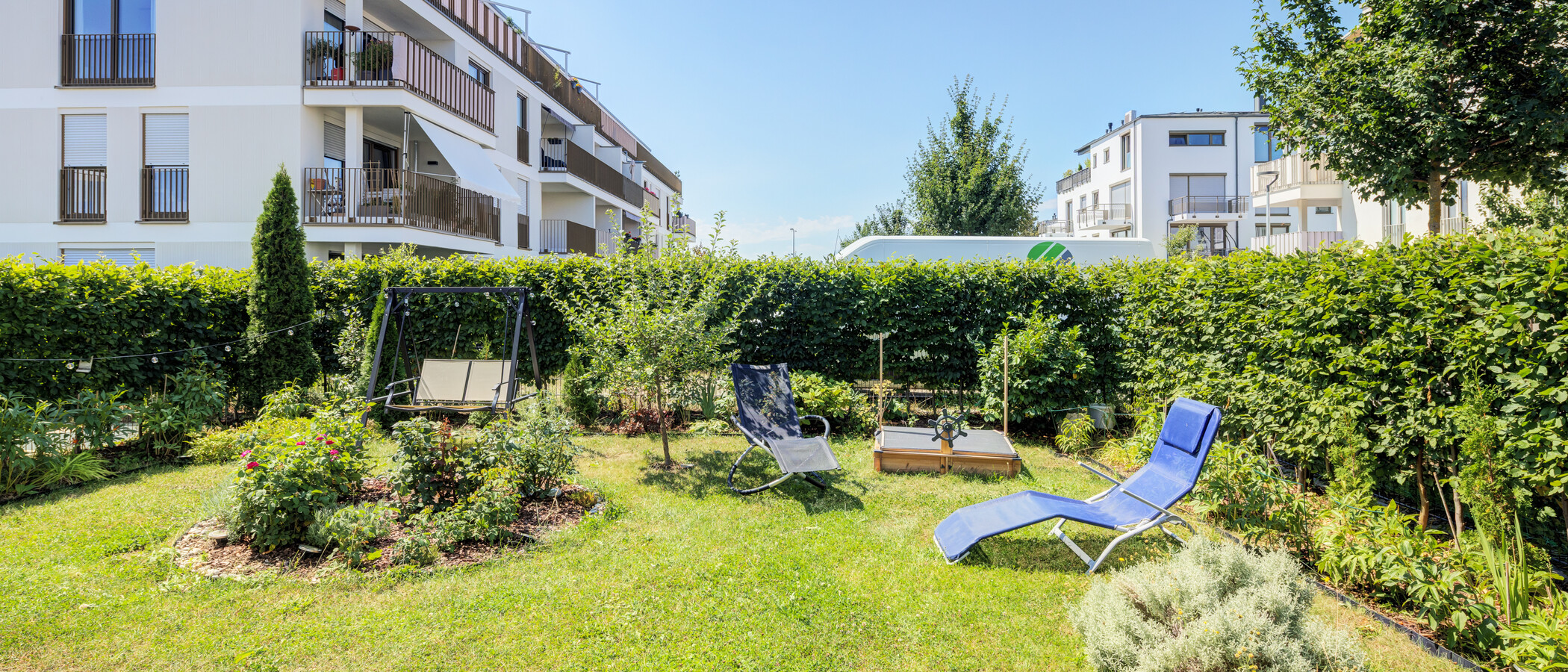apartment with garden 	 Neuried 01 garden 13774