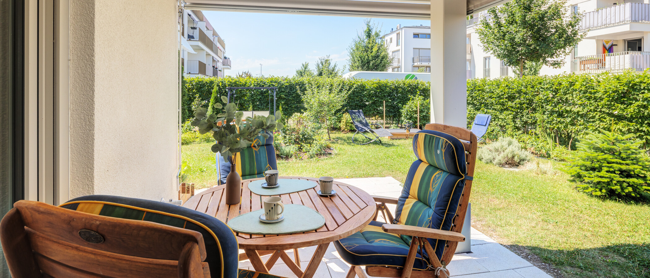 apartment with garden 	 Neuried 02 terrace 13774