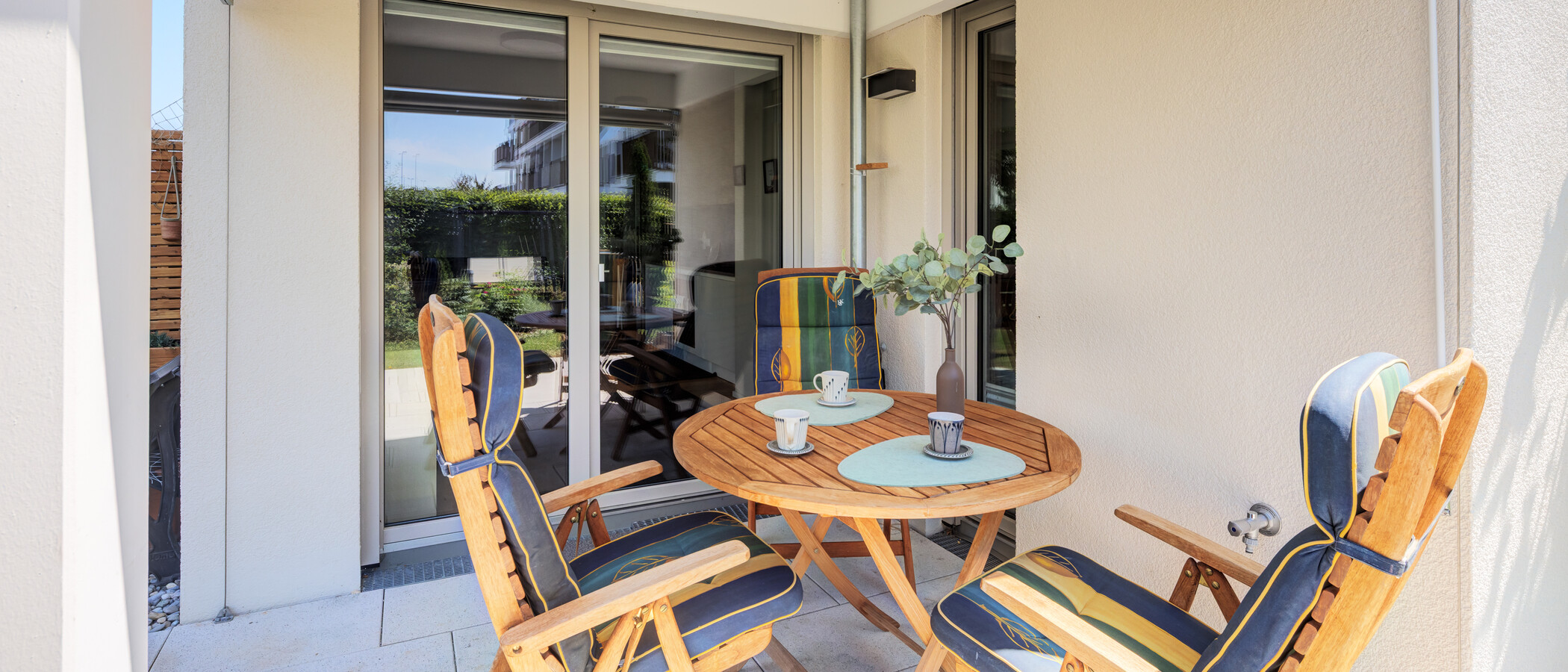 apartment with garden 	 Neuried 03 terrace 13774