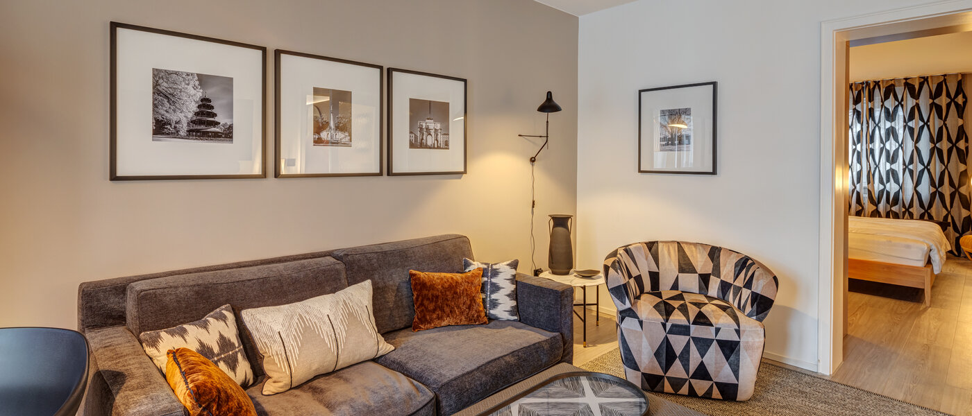 apartment München Schwabing-Nord (zw. Belgrad- & Leopoldstraße) 03 living area 13778