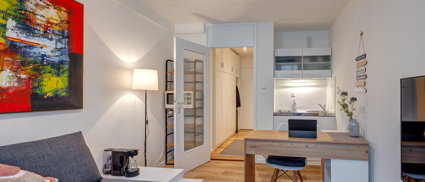 studio München Maxvorstadt - Universitätsviertel 03 living area 13779