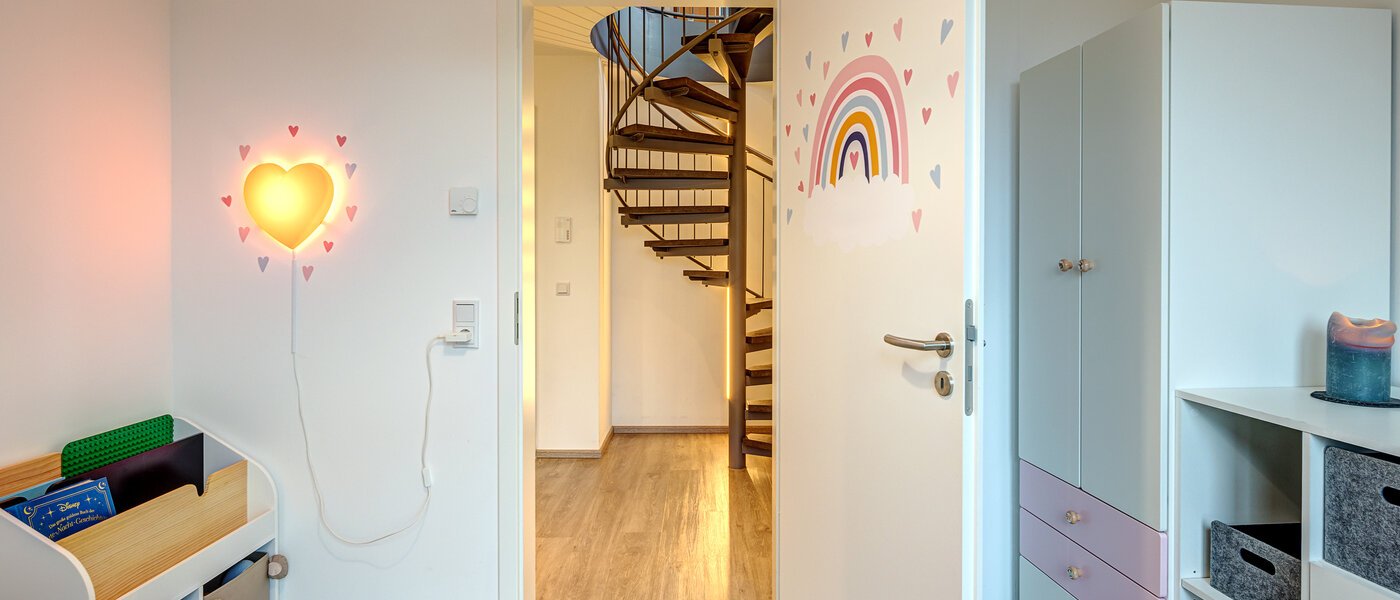 roof terrace apartment München Neuaubing 03 children's room 13783