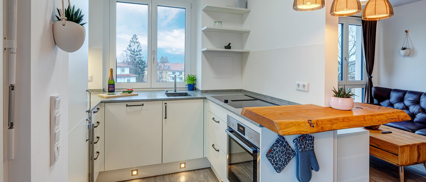 roof terrace apartment München Neuaubing 01 kitchen 13783