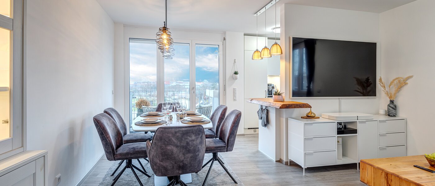 roof terrace apartment München Neuaubing 01 living area 13783