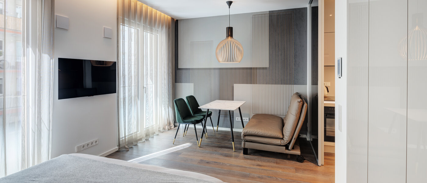 apartment München Lehel 03 sleeping area 13792