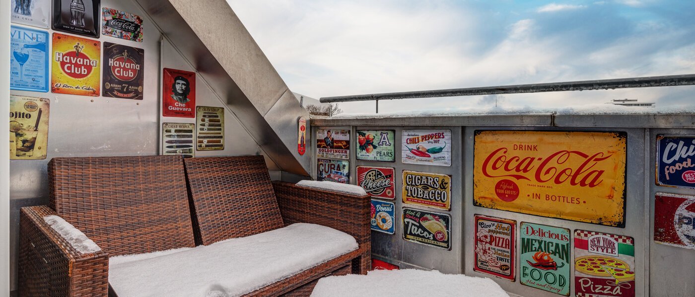 apartment München Schwabing-Nord (zw. Leopoldstraße & Englischen Garten) 01 roof terrace 13809