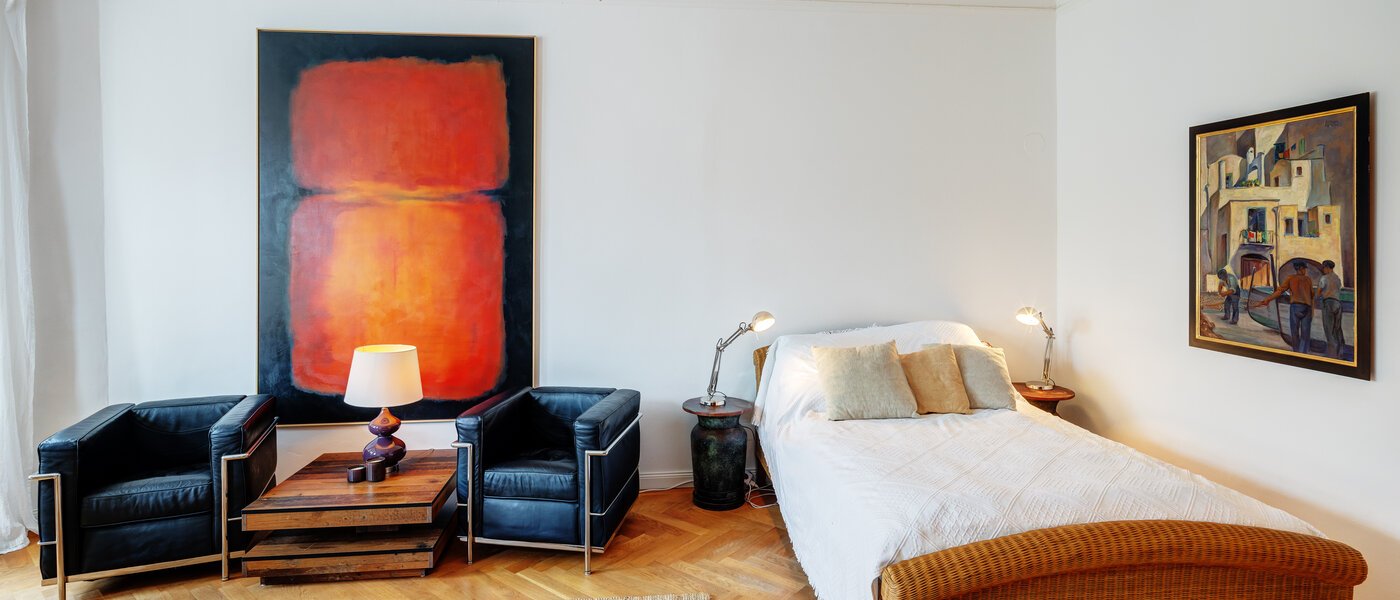 apartment München Ludwigsvorstadt 02 sleeping area 13815