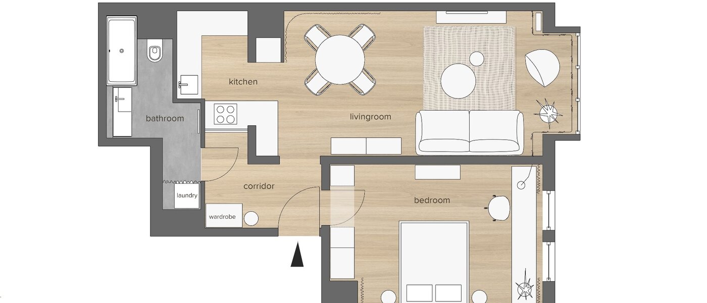 apartment München Dreimühlenviertel 01 floor plan 13821