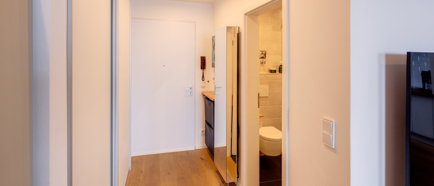 roof terrace apartment München Obergiesing 01 hall 13824