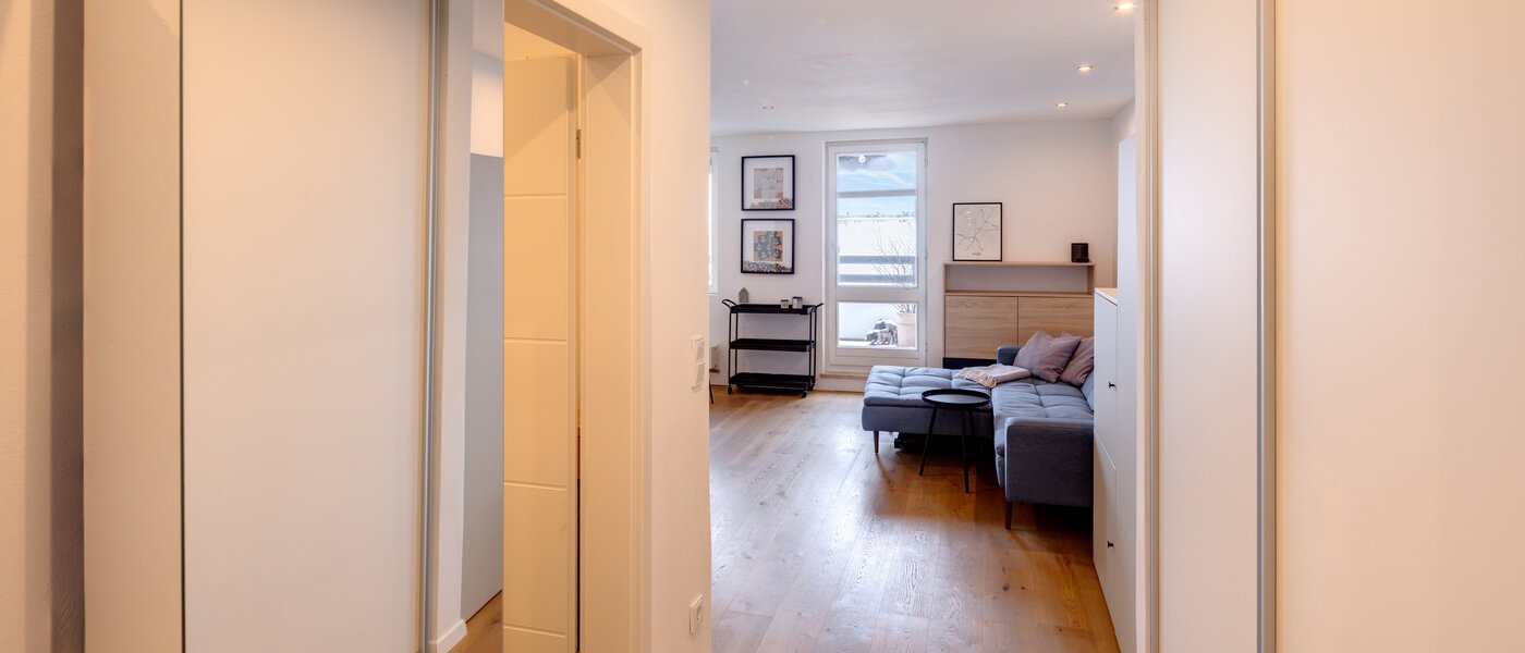 roof terrace apartment München Obergiesing 02 hall 13824