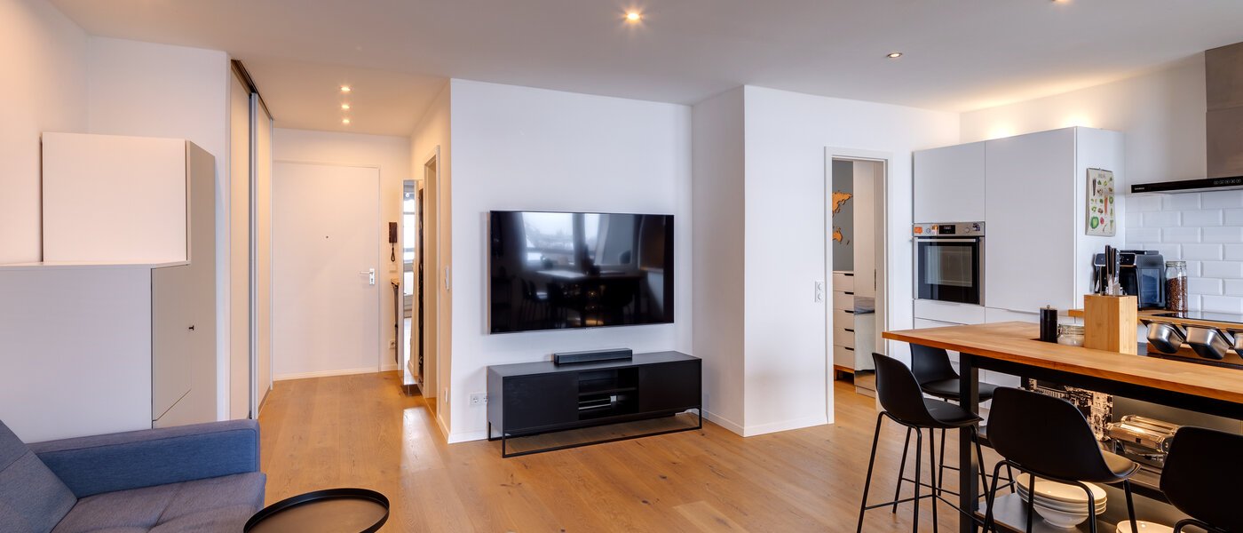 roof terrace apartment München Obergiesing 02 living area 13824