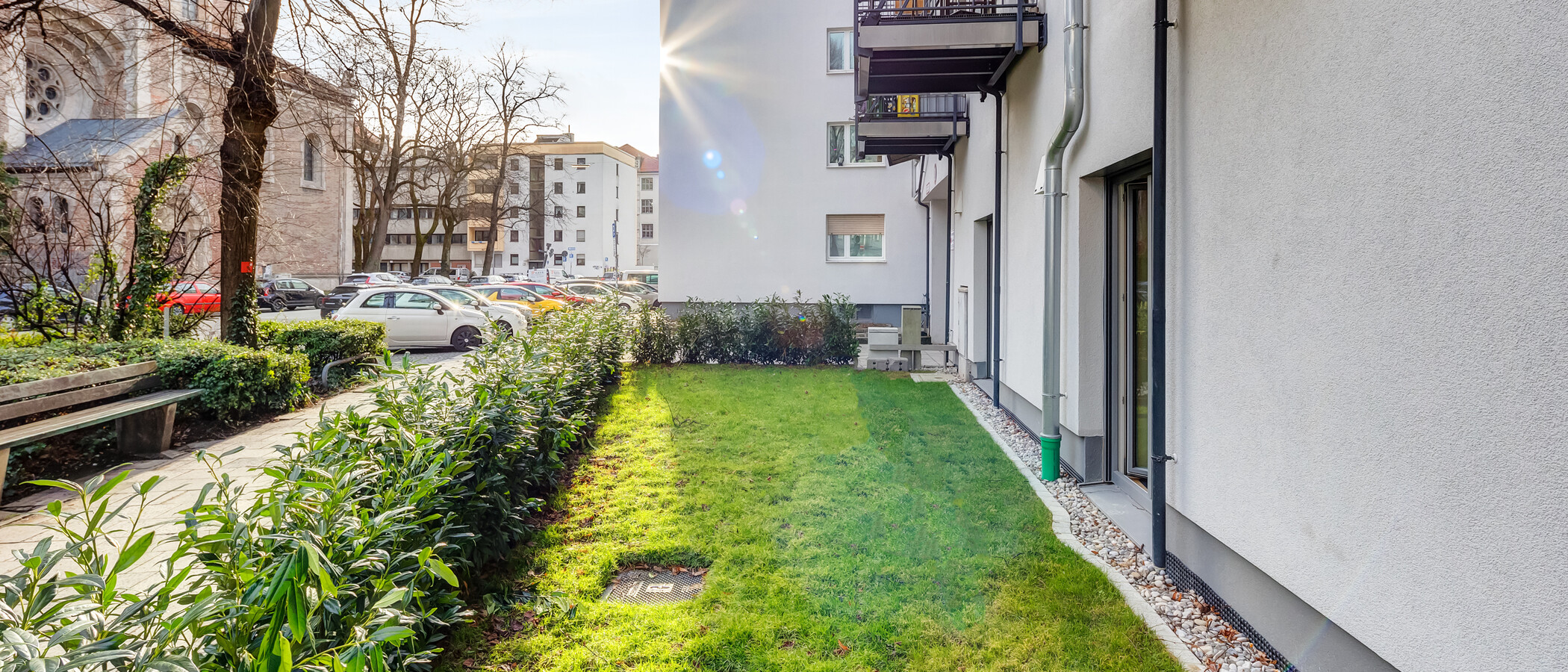 apartment München Glockenbachviertel 01 garden 13829