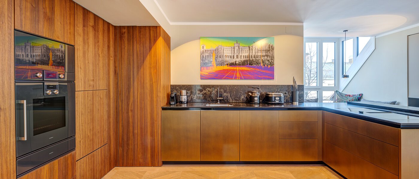 maisonette-gallery apartment München Altstadt 01 kitchen 13841