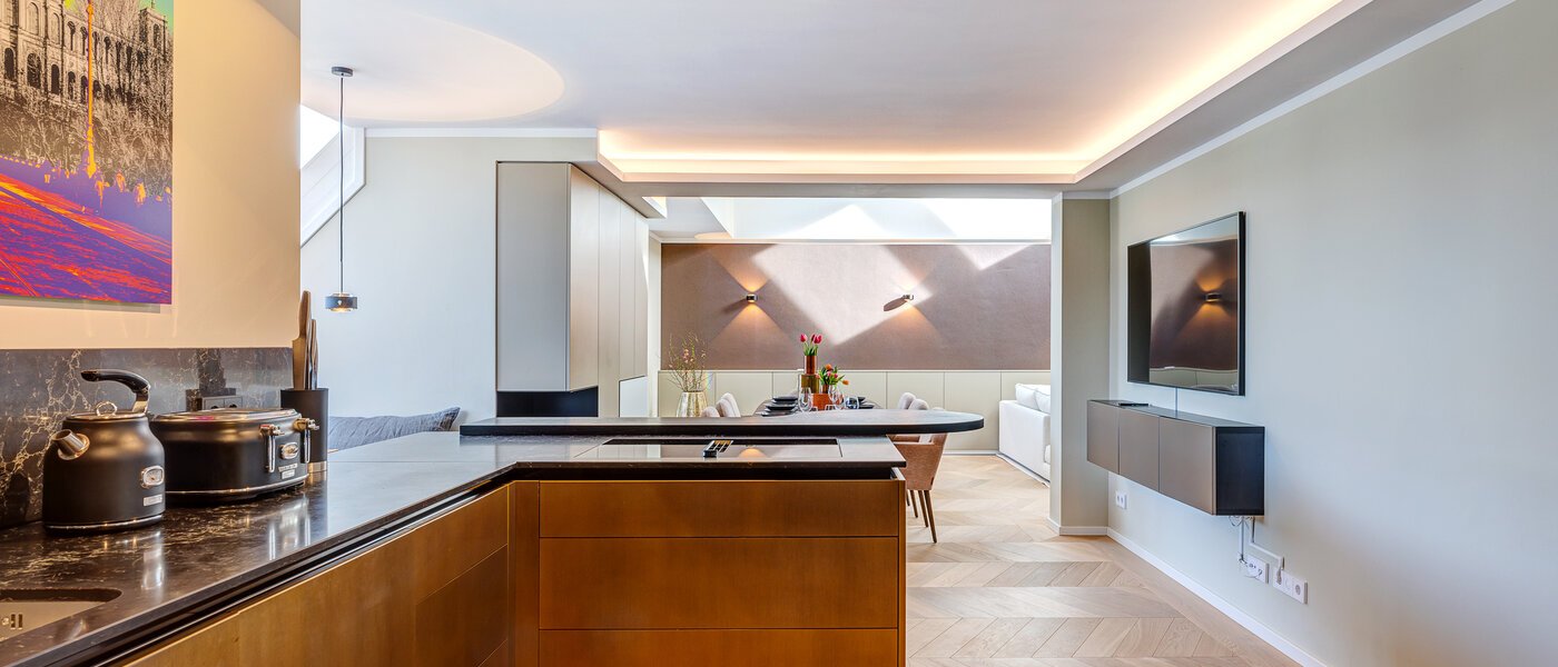 maisonette-gallery apartment München Altstadt 03 kitchen 13841