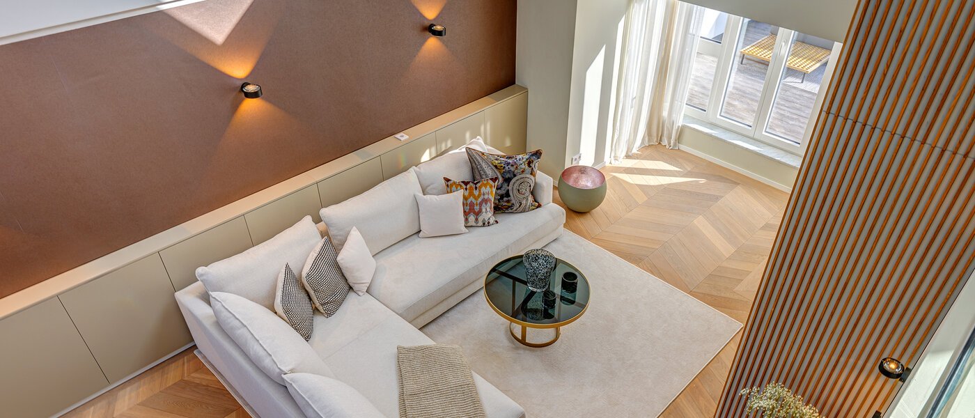 maisonette-gallery apartment München Altstadt 02 living area 13841