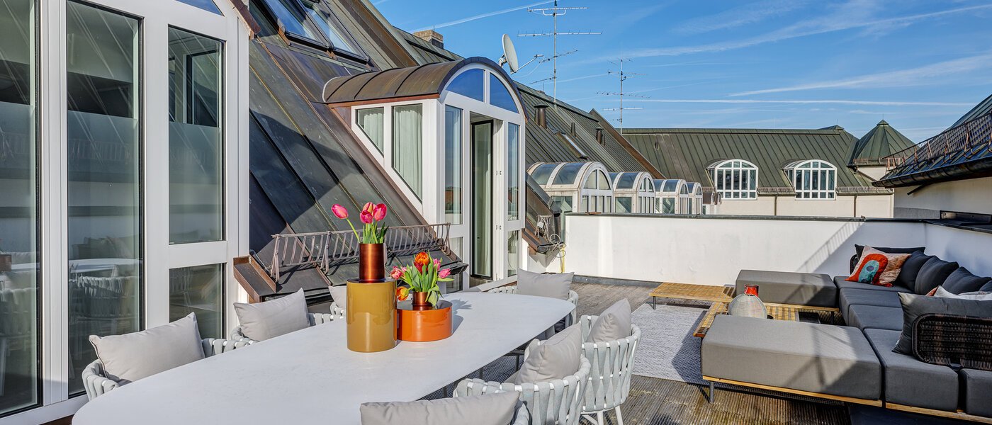 maisonette-gallery apartment München Altstadt 03 roof terrace 13841