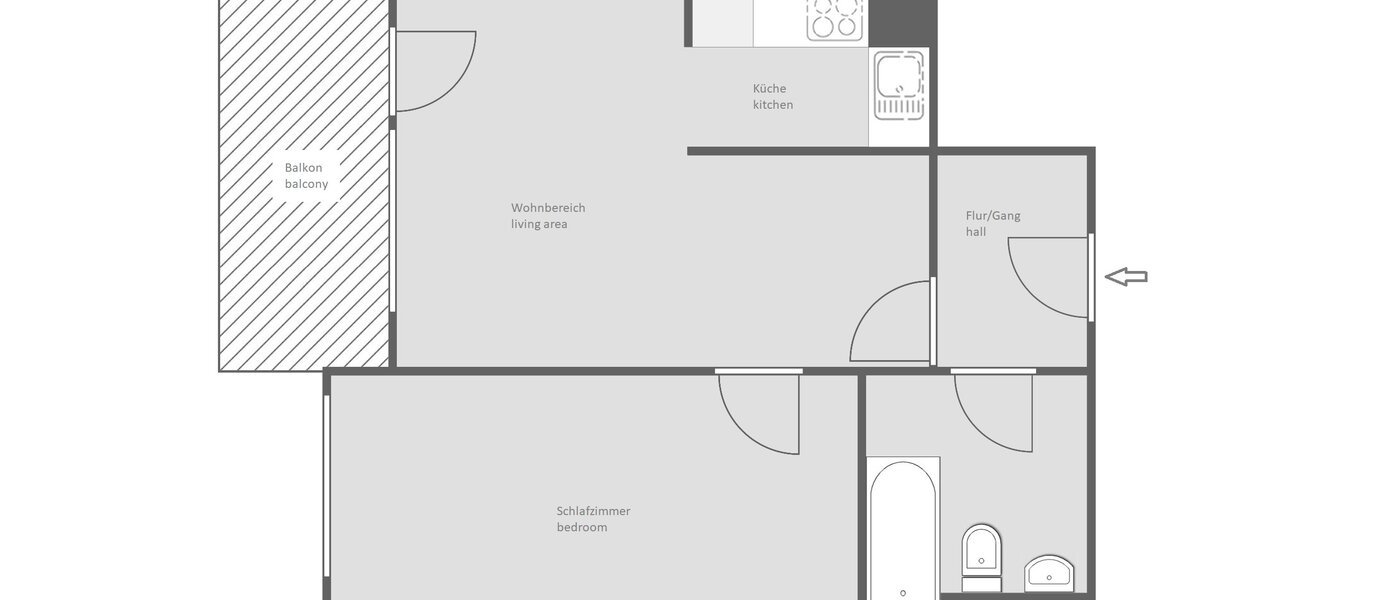 apartment München Feldmoching 01 floor plan 13848