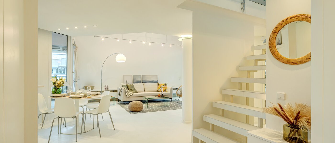 maisonette-gallery apartment München Bogenhausen 03 hall 13849