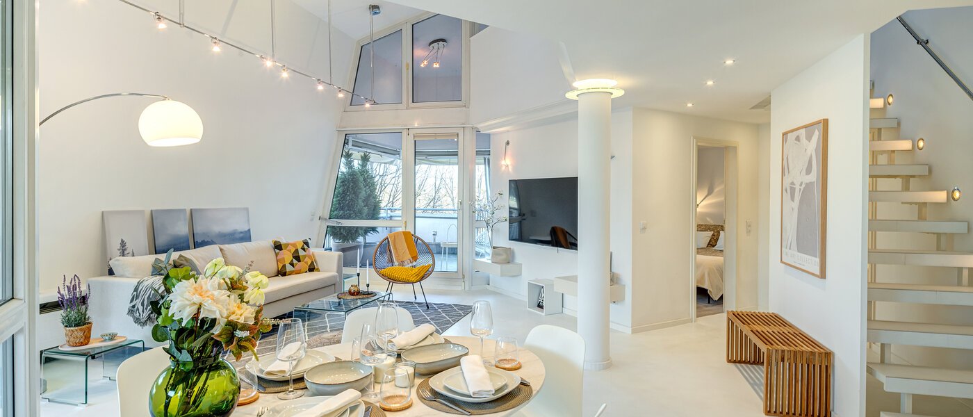 maisonette-gallery apartment München Bogenhausen 02 living area 13849