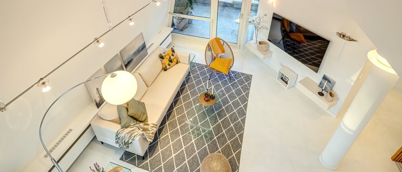 maisonette-gallery apartment München Bogenhausen 06 living area 13849