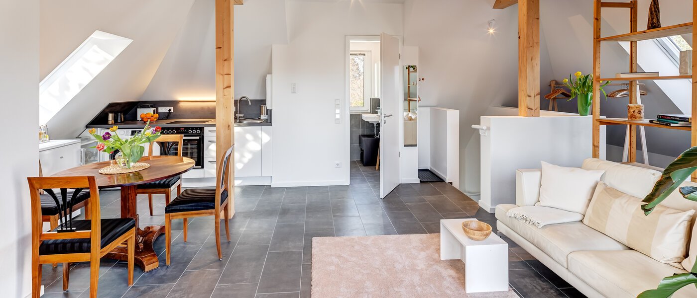 attic apartment München Waldtrudering 03 living area 13853