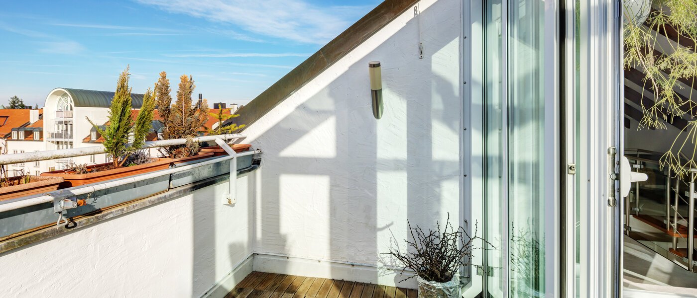 gallery apartment  Ottobrunn 02 2. roof terrace 13854