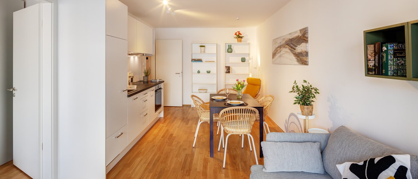 apartment München Neuhausen 04 living area 13855