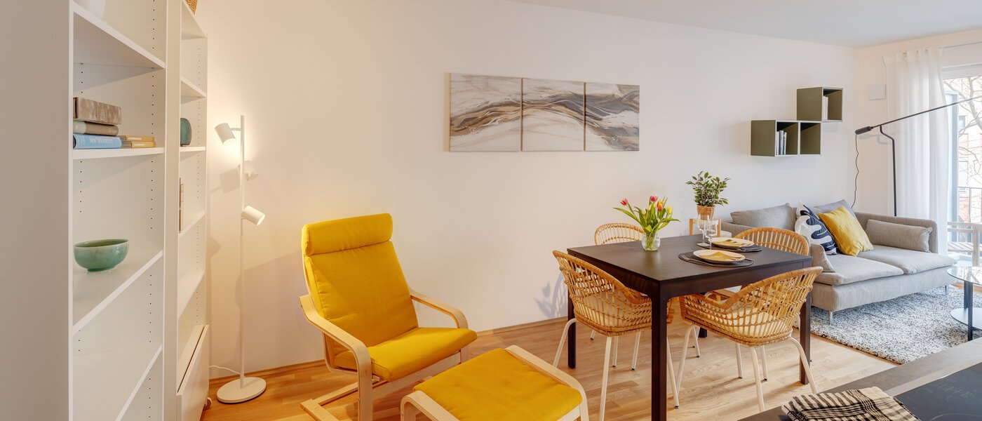 apartment München Neuhausen 05 living area 13855