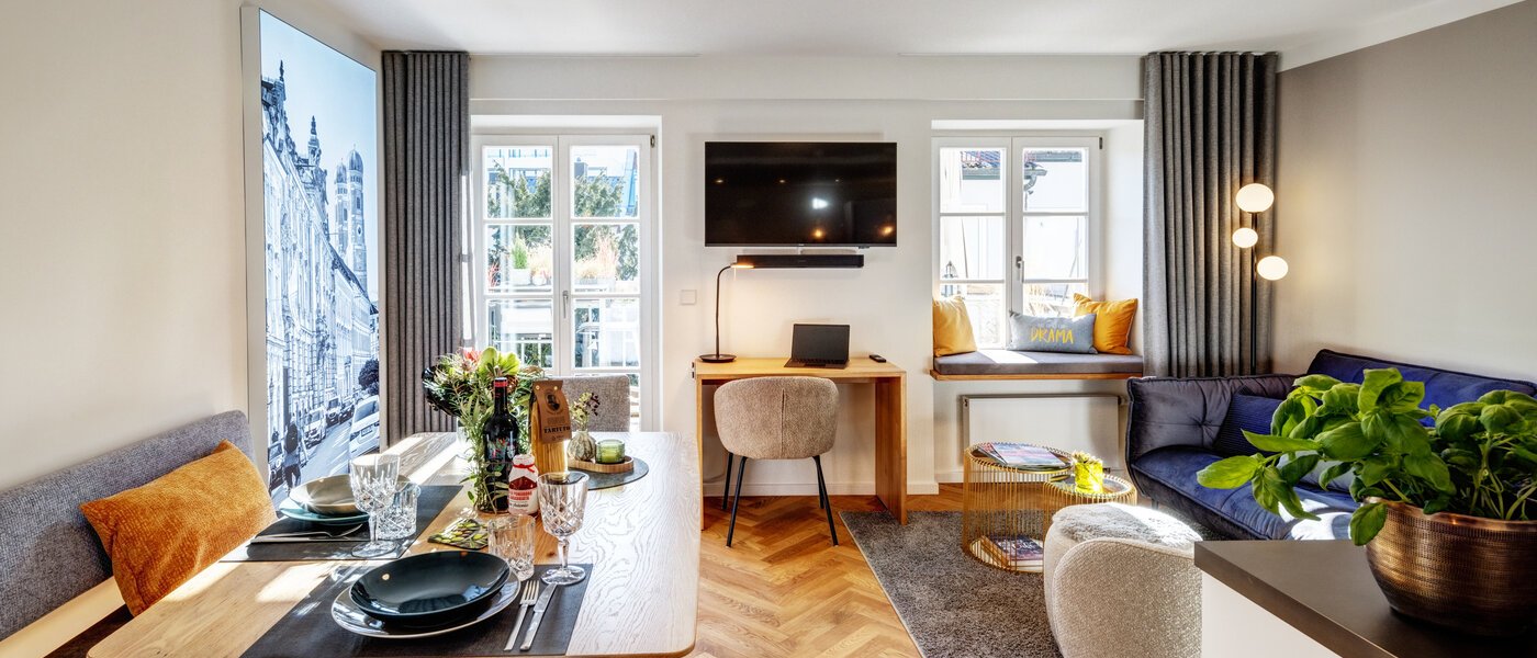 apartment München Schwanthalerhöhe 01 living area 13877