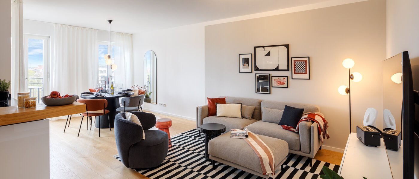 apartment München Haidhausen 01 living area 13881