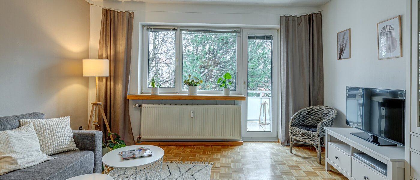 apartment München Berg am Laim 02 living room 13885