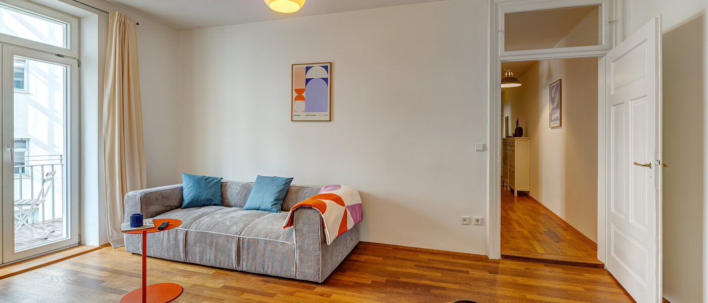 apartment München Glockenbachviertel 03 living area 13888