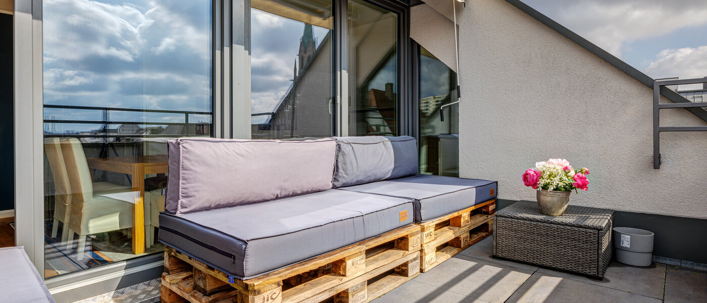 attic apartment München Ludwigsvorstadt 03 roof terrace 13896