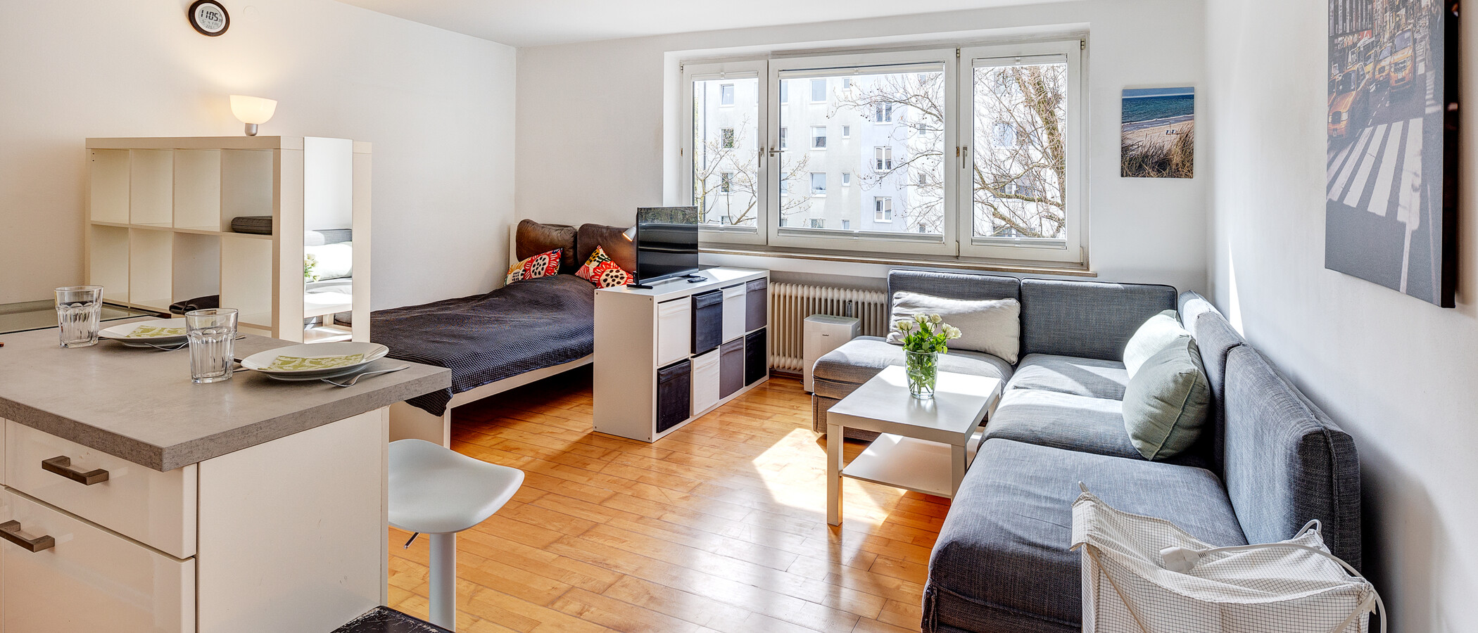 apartment München Schwabing-West 01 living area 13917