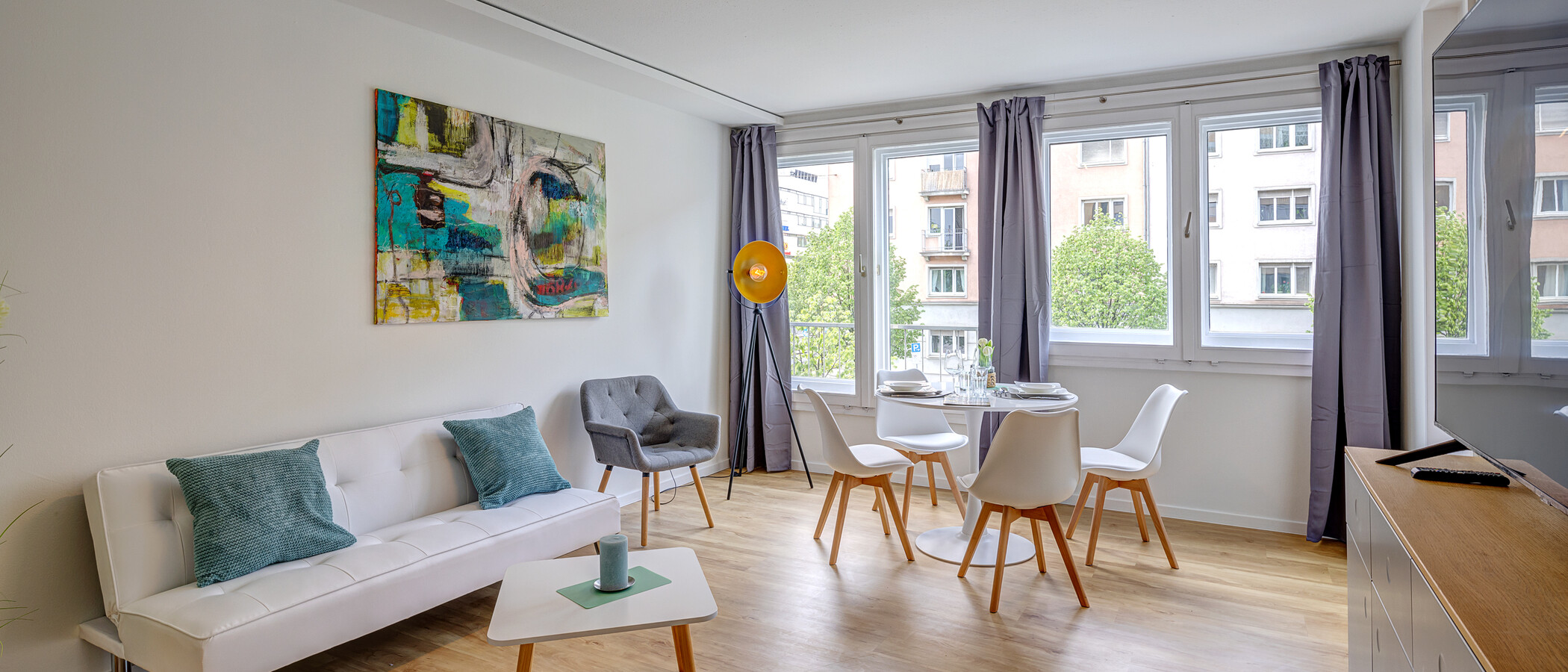 apartment München Haidhausen 01 living area 13929