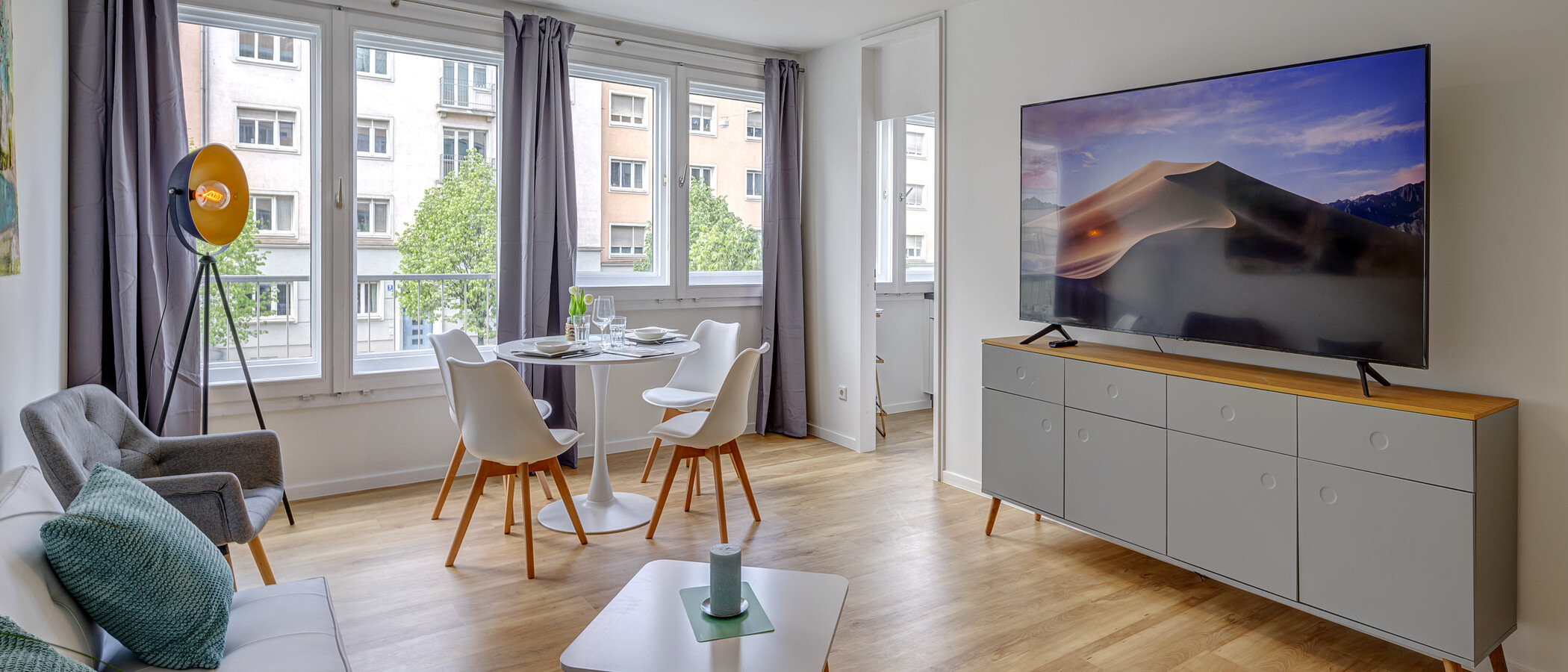 apartment München Haidhausen 02 living area 13929