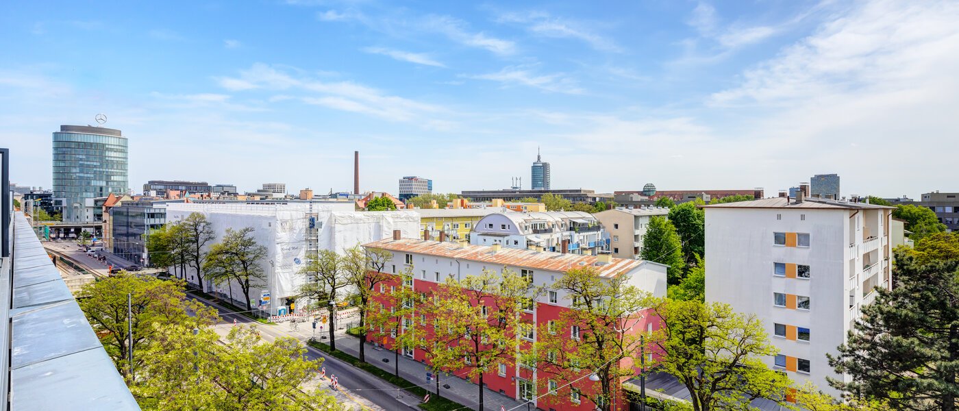 roof terrace apartment München Neuhausen 04 view 13934