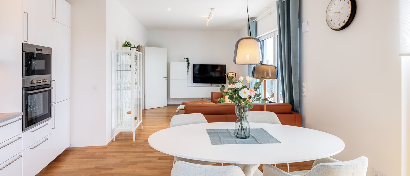 roof terrace apartment München Neuhausen 04 living area 13934