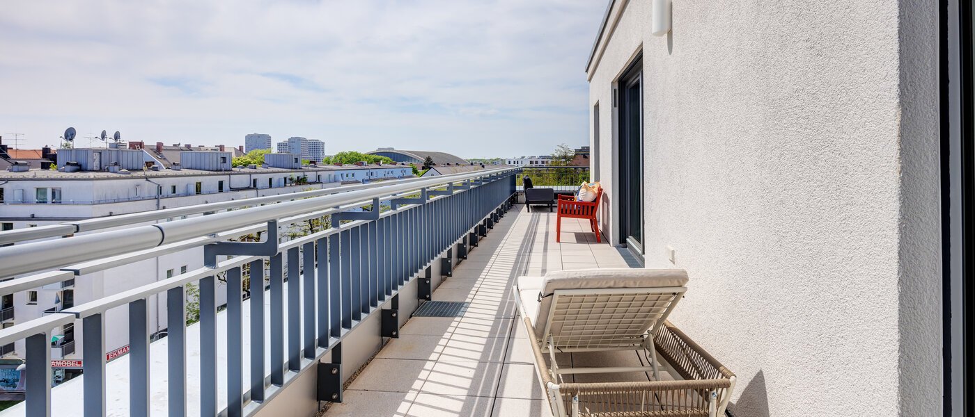roof terrace apartment München Neuhausen 05 1. roof terrace 13934