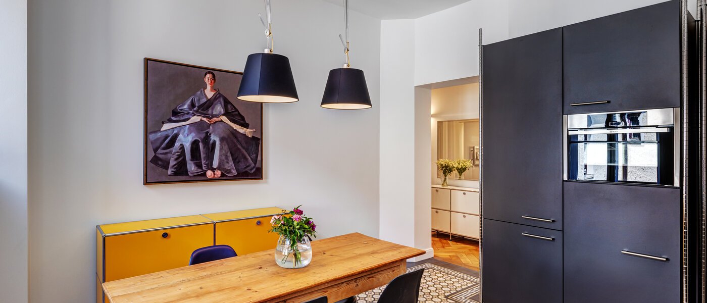 apartment München Lehel 04 kitchen 13986