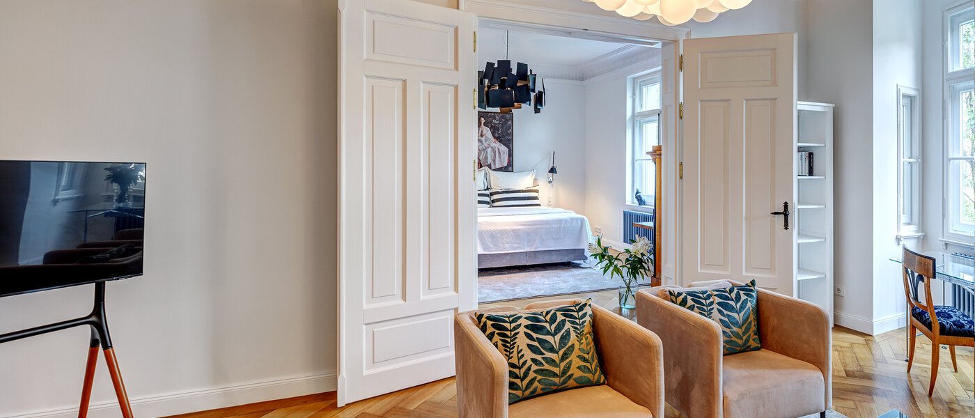 apartment München Lehel 05 living area 13986