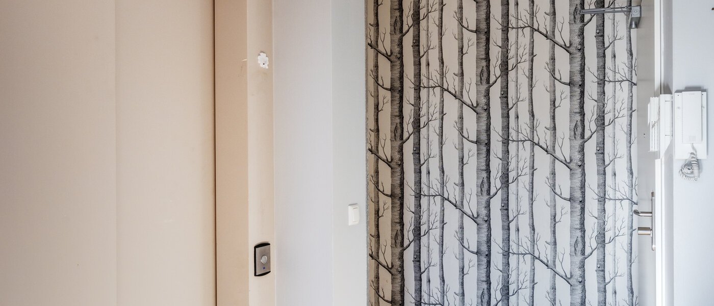 roof terrace apartment München Neuhausen 01 hall 13988