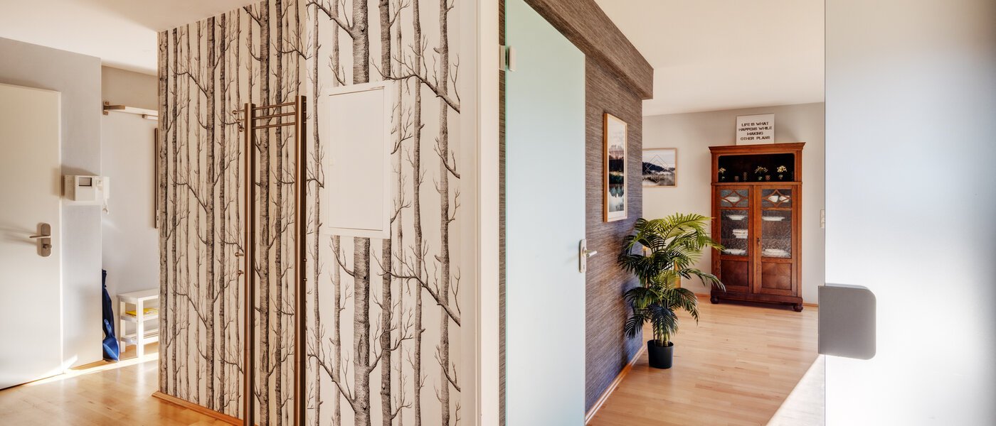 roof terrace apartment München Neuhausen 03 hall 13988